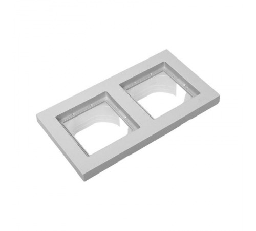 2 - местная рамка, IP44, алюминий, пластик Эпика EKF  UP1-FPA-02-44  EKF