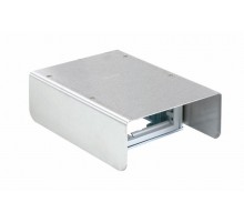 Simon Connect Минибашня 2-сторон. с защитн.козырькомна 2 мех. К45 с каждой стороны, наполн., антивандал., алюминий  KT401-8  Simon