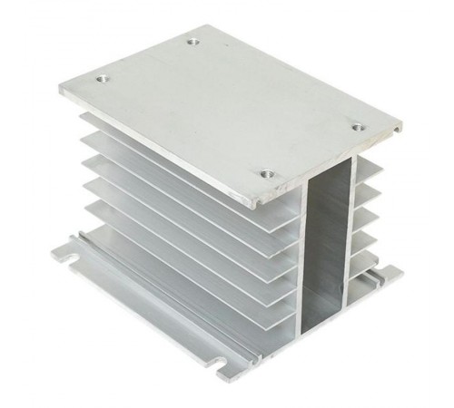 Радиатор для трехфазного твердотельного реле 25-40А  rad-rtp-3-40  EKF