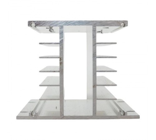 Радиатор для трехфазного твердотельного реле 60А  rad-rtp-3-60  EKF