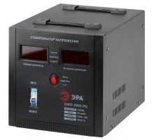 СНПТ-5000-РЦ ЭРА Стабилизатор напряжения переносной, ц.д., 90-260В/220В, 5000ВА  Б0035297  ЭРА