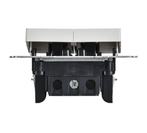 BRITE Выключатель жалюзи 10А ВС10-1-5-БрАБ арктический белый   BR-V15-0-10-K91  IEK