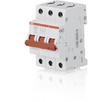 Рубильник 3 пол. SD203/40 рычаг красный  2CDD283101R0040  ABB