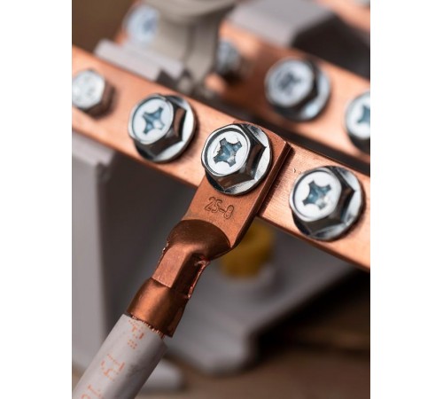 Наконечник силовой медный DT-25-8-7 (ТМ) EKF PROxima  dt-25-8-7  EKF