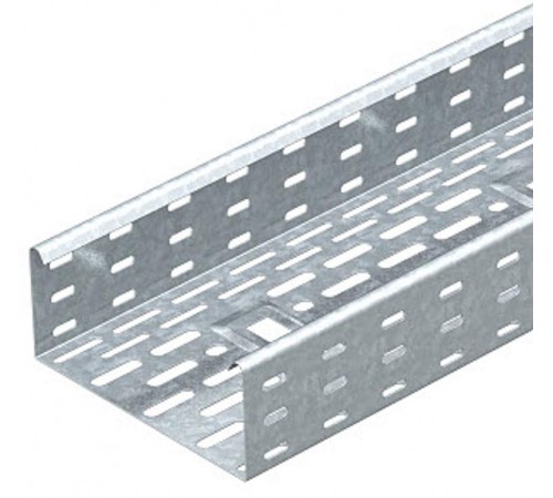 Кабельный листовой лоток перфорированный 85x600x3000 мм (DKS 860 FT)  6086691  OBO Bettermann