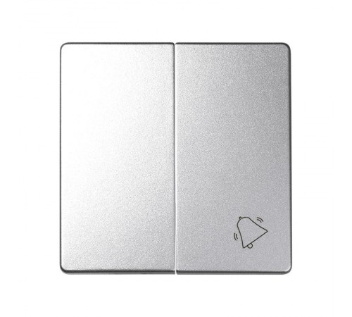 Simon 82 Клавиши (2 шт) с пиктограммой "звонок" для двухклавишного выключателя (проходной + кнопочный), S82 D  82027-93  Simon