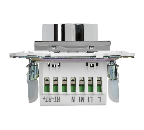 SKANDY Термостат электронный с индикацией SK-T01N металл никель   SK-RT11-K50  IEK