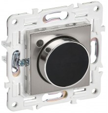 SKANDY Термостат электронный с индикацией SK-T01N металл никель   SK-RT11-K50  IEK