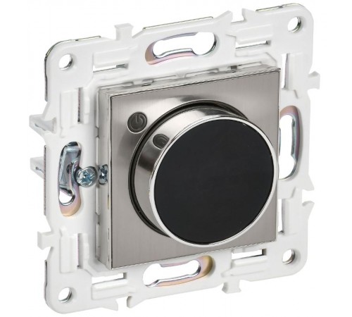 SKANDY Термостат электронный с индикацией SK-T01N металл никель   SK-RT11-K50  IEK