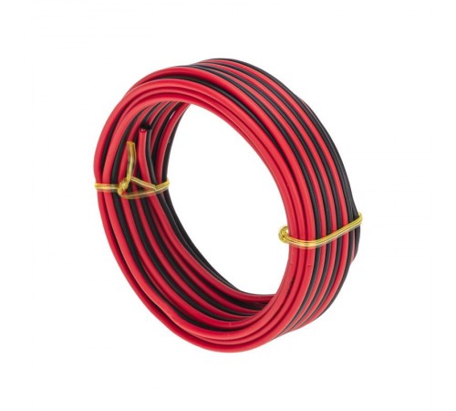 Кабель акустический 2х1,00 мм красно-черный (м. бухта 5 м)  01-6105-3-05  REXANT