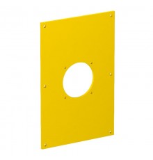 Накладка блока питания VH для монтажа устройств, 160x105x3 мм (ПВХ,желтый) (VHF-P7)  6109878  OBO Bettermann