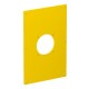 Накладка блока питания VH для монтажа устройств, 160x105x3 мм (ПВХ,желтый) (VHF-P7)  6109878  OBO Bettermann