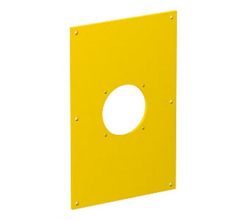 Накладка блока питания VH для монтажа устройств, 160x105x3 мм (ПВХ,желтый) (VHF-P7)  6109878  OBO Bettermann