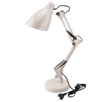 Светильник настольный Рубикон на металлической стойке с основанием, с цоколем Е27, 60 Вт, цвет лунный свет  603-1011  Rexant