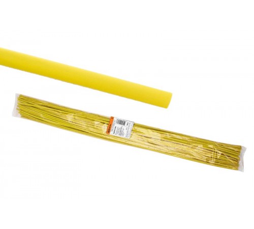 Термоусаживаемая трубка ТУТнг 4/2 желтая по 1м (100 м/упак)  SQ0518-0328  TDM