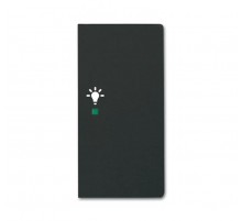 Клавиша двойная правая free@home, освещение, future, цвет чёрный бархат6220-0-0629 ABB