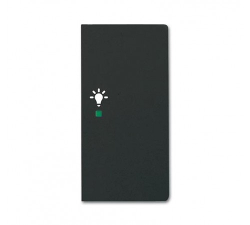 Клавиша двойная правая free@home, освещение, future, цвет чёрный бархат6220-0-0629 ABB