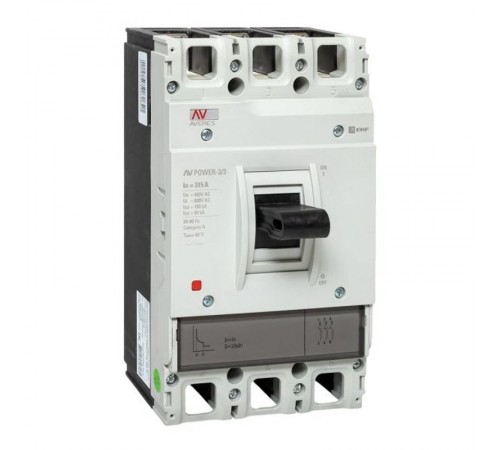 Выключатель автоматический AV POWER-3/3 315А 100kA TR AVERES  mccb-33-315H-TR-av  EKF