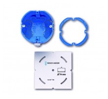 Набор монтажный Axcent Flat 5-постов, 5 отверстий в стене D=74, глубина 60мм, 60мм, для гибсокартона  1740-0-0076   2CKA001740A0076  ABB