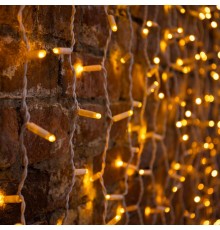 Гирлянда "Светодиодный Дождь"  2х1,5м, постоянное свечение, белый провод, 230 В, диоды ЖЁЛТЫЕ, 360 LED  235-111  NEON-NIGHT