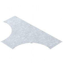 Крышка T-образной секции 400 мм R=500 (TD 400 R5 FT)  6239865  OBO Bettermann