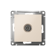 AtlasDesign Бежевый Розетка TV оконечная 1DB, механизм  ATN000291  SE