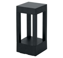 Светильник уличный светодиодный, 10W, AC/DC12-24V, 3000K, черный DH801  48449  FERON