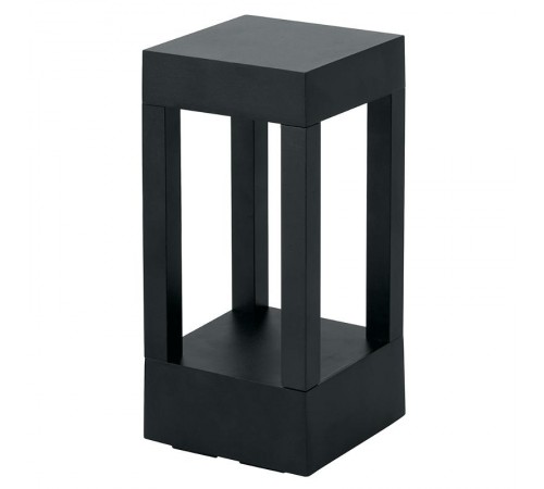 Светильник уличный светодиодный, 10W, AC/DC12-24V, 3000K, черный DH801  48449  FERON