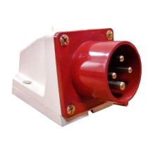 Вилка стационарная 524 3Р+РЕ 32А 380В IP44 EKF PROxima  ps-524-32-380  EKF