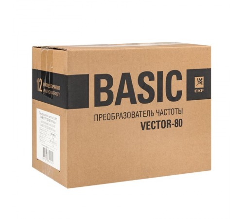 Преобразователь частоты 5,5 кВт 3х400В VECTOR-80 EKF Basic  VT80-5R5-3B  EKF