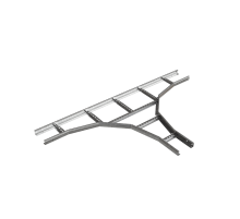 Т-отвод лестничный 50х400х1,2 мм R600 N  LTD50-400-1.2-R600 N  КМ-профиль