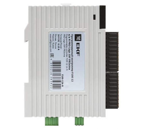 Программируемый контроллер F100 12 в/в N PRO-Logic EKF PROxima  F100-12A-N  EKF