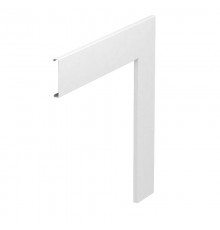 Крышка плоского угла кабельного канала Rapid 80 300x80 мм (сталь,белый) (GS-OTFRW)  6279860  OBO Bettermann