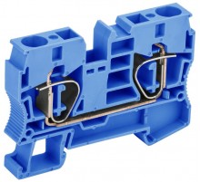 Клемма пружинная КПИ 2в-10 70А синий   YZN11-010-K07  IEK 