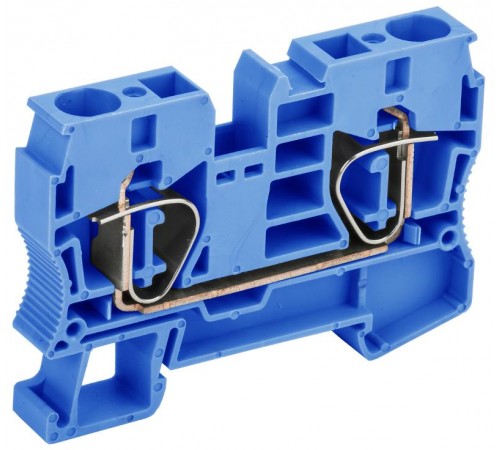 Клемма пружинная КПИ 2в-10 70А синий   YZN11-010-K07  IEK 