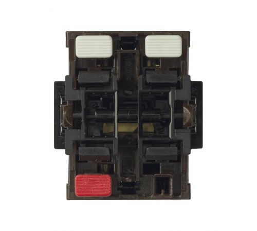 Simon 75 Механизм Выключатель 2-кл кнопочный (1 вход + 2 выхода), 10А 250В, S82, S82N, S88, S82 Detail  75399-39  Simon