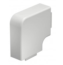Крышка плоского угла кабельного канала WDK 40x90 мм (ПВХ,белый) (WDK HF40090RW)  6192866  OBO Bettermann