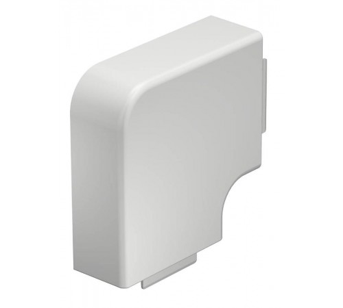 Крышка плоского угла кабельного канала WDK 40x90 мм (ПВХ,белый) (WDK HF40090RW)  6192866  OBO Bettermann