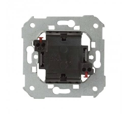 Simon 75 Механизм Выключатель 2-кл кнопочный (1 вход + 2 выхода), 10А 250В, S82, S82N, S88, S82 Detail  75399-39  Simon