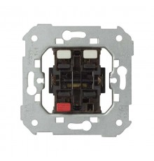 Simon 75 Механизм Выключатель 2-кл кнопочный (1 вход + 2 выхода), 10А 250В, S82, S82N, S88, S82 Detail  75399-39  Simon