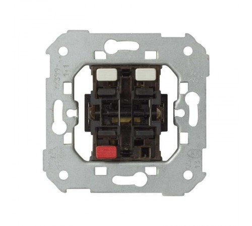 Simon 75 Механизм Выключатель 2-кл кнопочный (1 вход + 2 выхода), 10А 250В, S82, S82N, S88, S82 Detail  75399-39  Simon