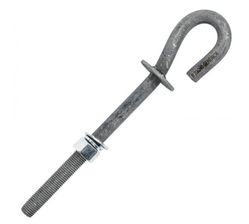 Крюк монтажный B 20/240  UKC10-20-20-240-G  GENERICA