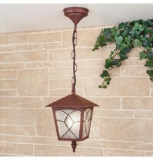 Светильник садово-парковый Lyra H брауни (GL 1012H) подвесной  a043124  Elektrostandard