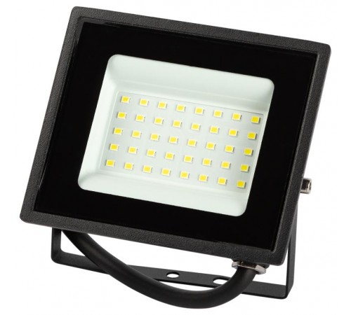 Прожектор светодиодный LPR-023-0-65K-030 30Вт 6500K 2400Лм 103х99х23,5  Б0052023  ЭРА