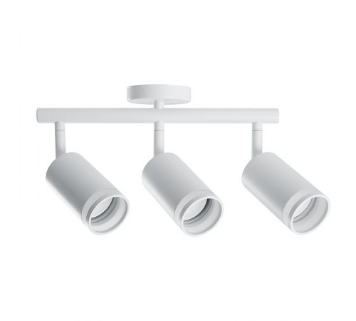 Светильник-спот настенно-потолочный под лампу GU10, белый ML233  41490  FERON