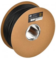 Оплетка кабельная 4-6мм полиэстер 200м черная   UBS10-PL-0406-200-K02  IEK