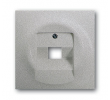 Клавиша для механизмов 1-клавишных выкл./перекл./кнопок, с полем для надписи, серия impuls, цвет серебр. металлик  1753-0-0063   2CKA001753A0063  A