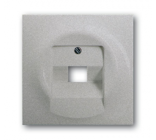 Клавиша для механизмов 1-клавишных выкл./перекл./кнопок, с полем для надписи, серия impuls, цвет серебр. металлик  1753-0-0063   2CKA001753A0063  A