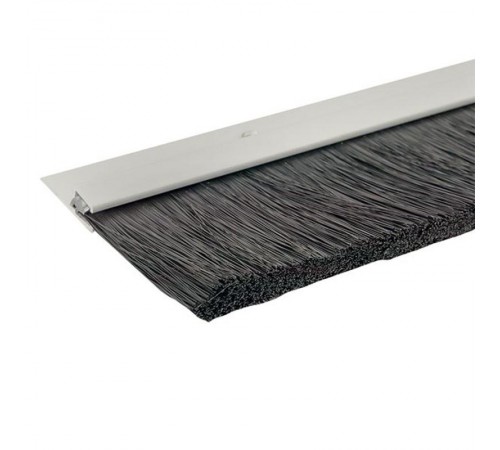 Буртик щеточный на алюминиевом держателе 300*45 ЕKF Basic (2шт)  BSCE3045C  EKF