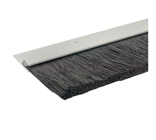 Буртик щеточный на алюминиевом держателе 400*45 ЕKF Basic (2шт)  BSCE4045C  EKF